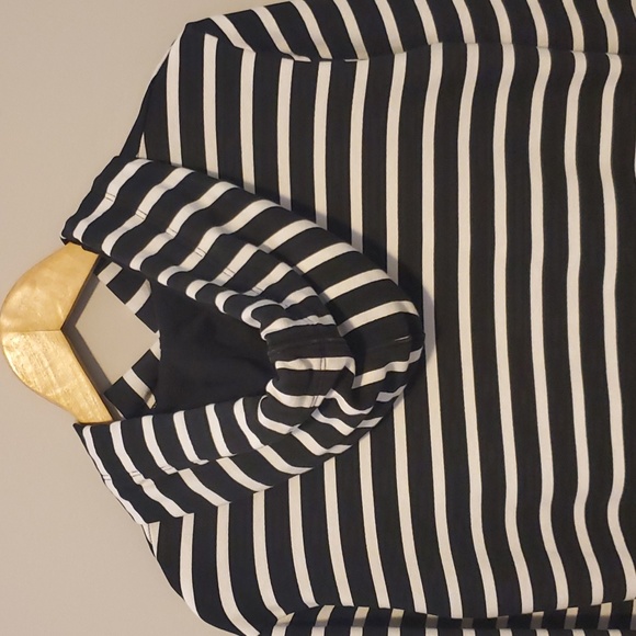 Kate♠️Spade Fleece Stripe Ruffle Pullover - Picture 8 of 14